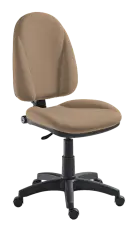 444/MEK židle kancelářská, koženka AN 096 - koženka béžová